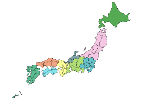 日本地図