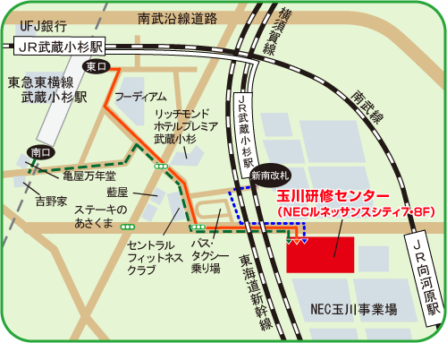 玉川研修センター ルネッサンスシティｎ棟 Necマネジメントパートナー 研修サービス