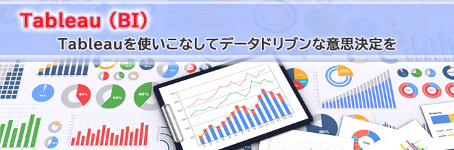 Tableau(BI) Tableauを使いこなしてデータドリブンな意思決定を